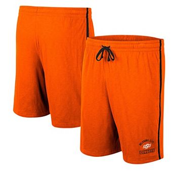 Men's Colosseum Orange Oklahoma State Cowboys Thunder Slub Shorts