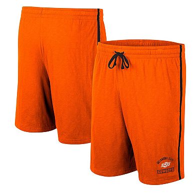 Men's Colosseum Orange Oklahoma State Cowboys Thunder Slub Shorts