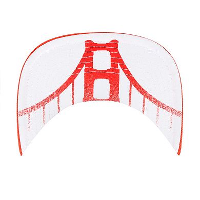 Men's '47 Orange San Francisco Giants 2021 City Connect Captain Snapback Hat