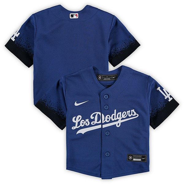 Nike Youth Los Angeles Dodgers Royal City Connect Graphic T-Shirt