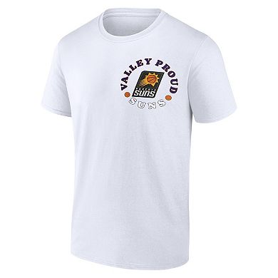 Men's Fanatics Branded White Phoenix Suns Street Collective T-Shirt