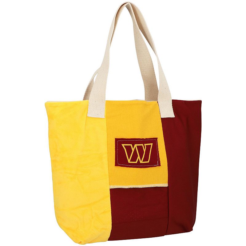 Refried Apparel Washington Commanders Tote Bag, Wft Team