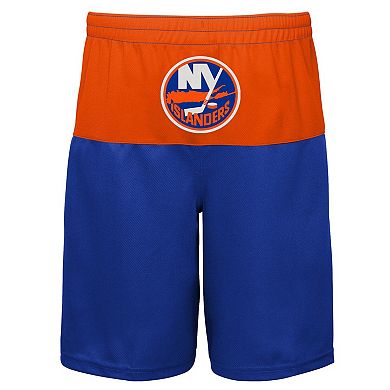 Youth Mathew Barzal Royal New York Islanders Pandemonium Name & Number Shorts