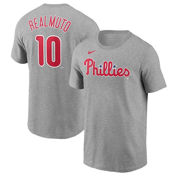 JT Realmuto Phillies Name Number Short Sleeve Player T Shirt