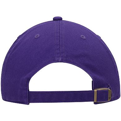 Men's '47 Purple Phoenix Suns Clean Up Wordmark Adjustable Hat