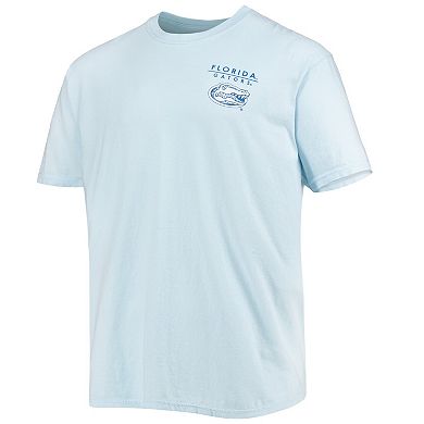 Men's Light Blue Florida Gators Landscape Shield Comfort Colors T-Shirt