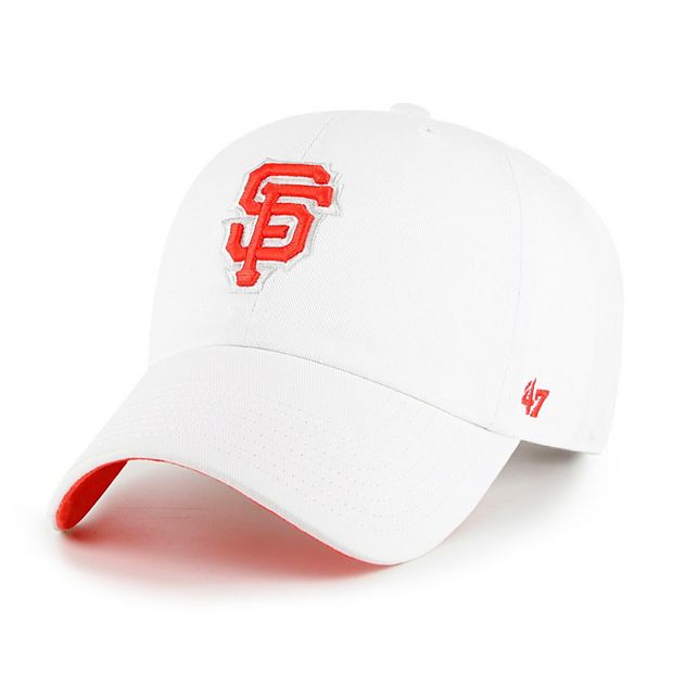47 San Francisco Giants White Area Code City Connect Clean Up Adjustable Hat