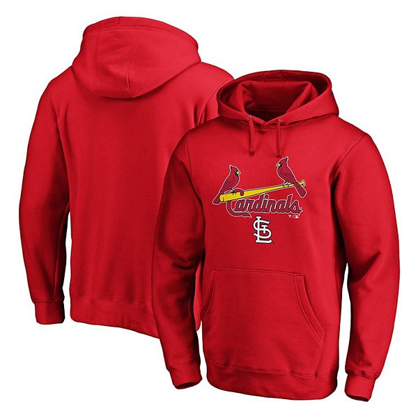 Lids St. Louis Cardinals Big & Tall Pullover Sweatshirt - Red/Navy