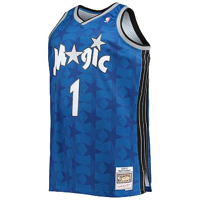 Men's Mitchell & Ness Tracy McGrady Blue Orlando Magic Big & Tall 2000/01 Hardwood Classics Swingman Jersey