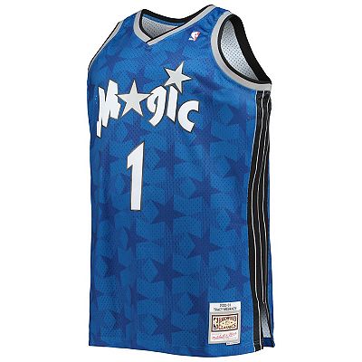 Men's Mitchell & Ness Tracy McGrady Blue Orlando Magic Big & Tall