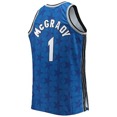 Men's Mitchell & Ness Tracy McGrady Blue Orlando Magic Big & Tall 2000/01 Hardwood Classics Swingman Jersey