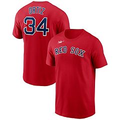 Youth Mitchell & Ness David Ortiz Red Boston Red Sox Cooperstown Collection Batting Practice Jersey