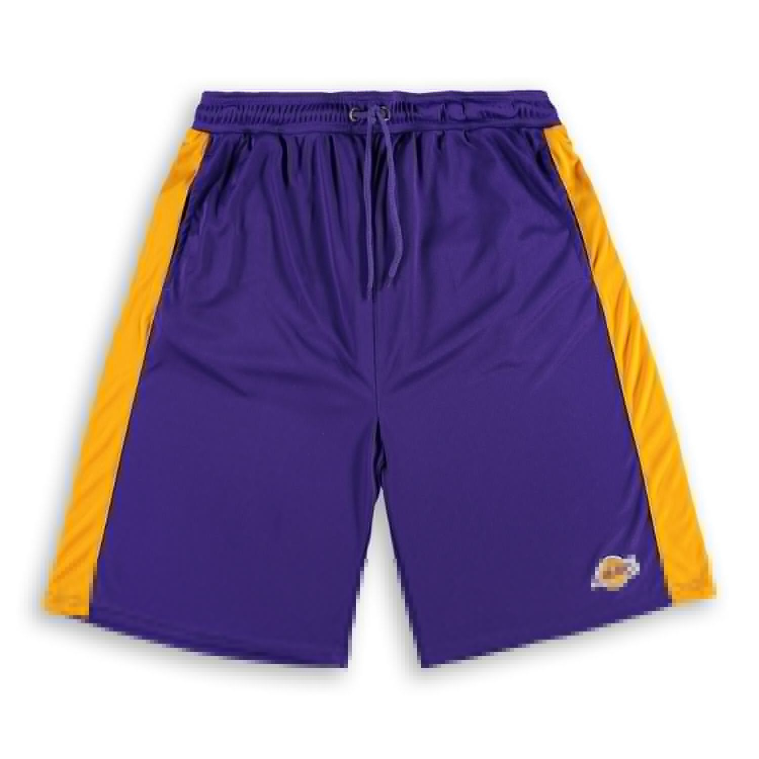 Los Angeles Lakers Hyper Hoops Swingman Short By Mitchell & Ness - Dark  Purple - Mens