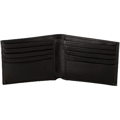 Men's Black Clemson Tigers Hybrid Bi-Fold Wallet