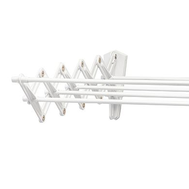 Woolite 24" Wide Collapsible Wall-Mount Drying Rack