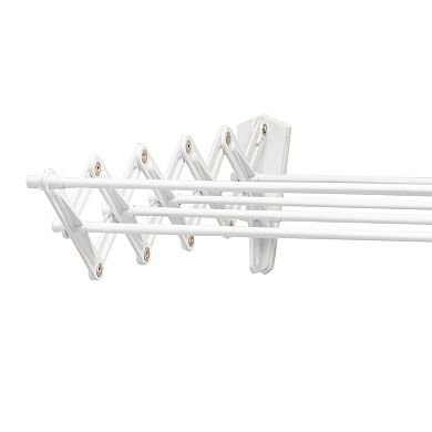 Woolite 24" Wide Collapsible Wall-Mount Drying Rack