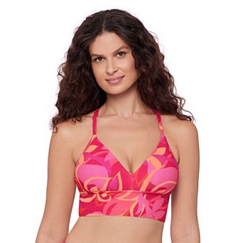 Women's Eco Beach Long Line Bralette Swim Top