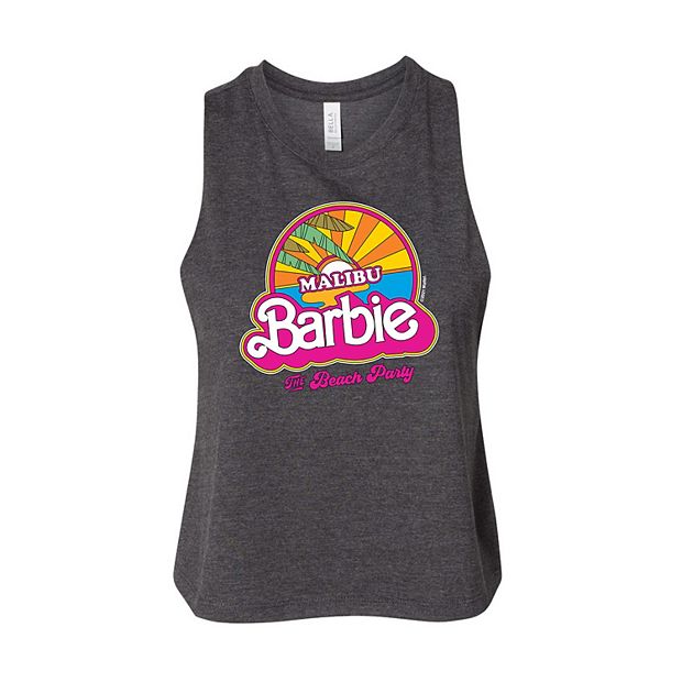 Barbie cropped tank discount top