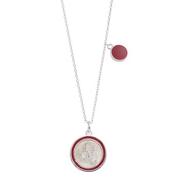 City Luxe Mother of Pearl Pisces Gold Pendant Necklace