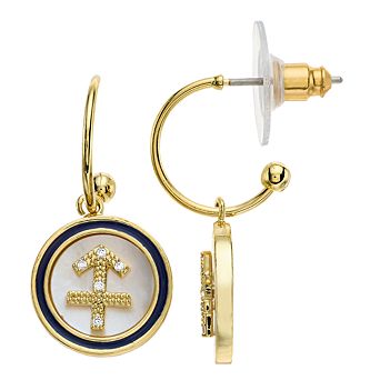 City Luxe Mother of Pearl Aquarius Drop Earrings