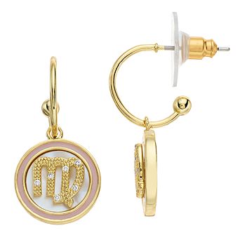 City Luxe Mother of Pearl Aquarius Drop Earrings