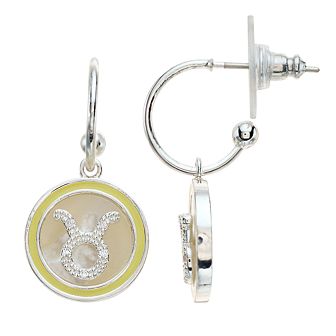 City Luxe Mother of Pearl Aquarius Drop Earrings
