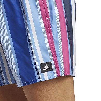 Men's adidas Striped Swim Trunks