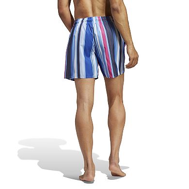 Men's adidas Striped Swim Trunks