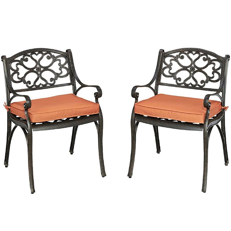 homestyles Classic Patio Chair 2-piece Set, Brown