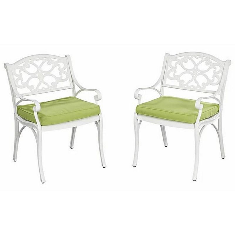 homestyles Classic Patio Chair 2-piece Set, White