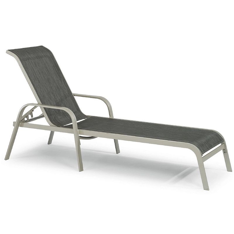 homestyles Patio Lounge Chair, Grey