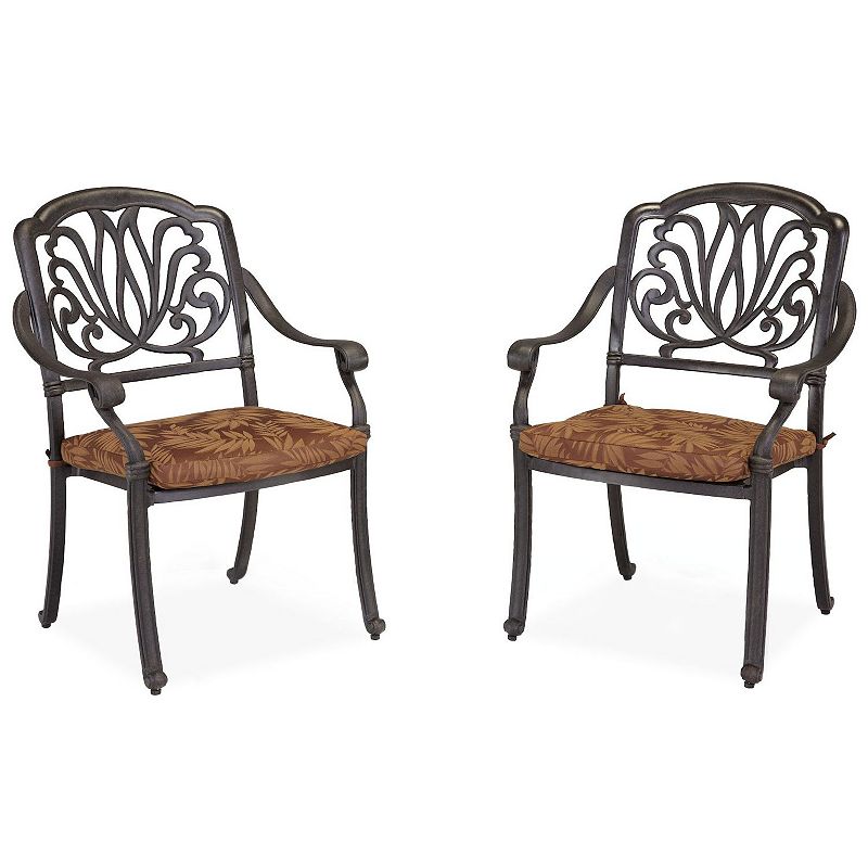 homestyles Patio Chair 2-piece Set, Grey