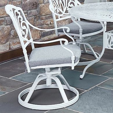 homestyles Rustproof Swivel Patio Chair