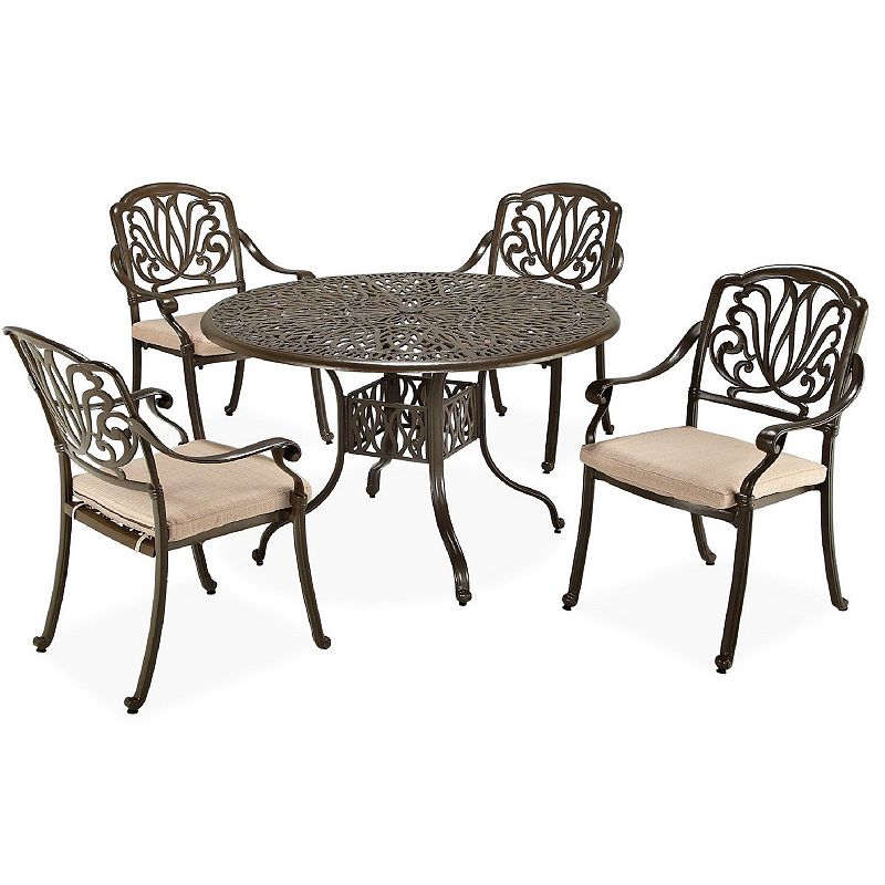 76860159 homestyles Patio Dining Table & Chair 5-piece Set, sku 76860159