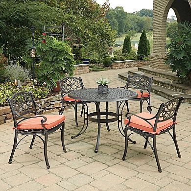 homestyles Round Dining Table & Chairs Patio 5-piece Set