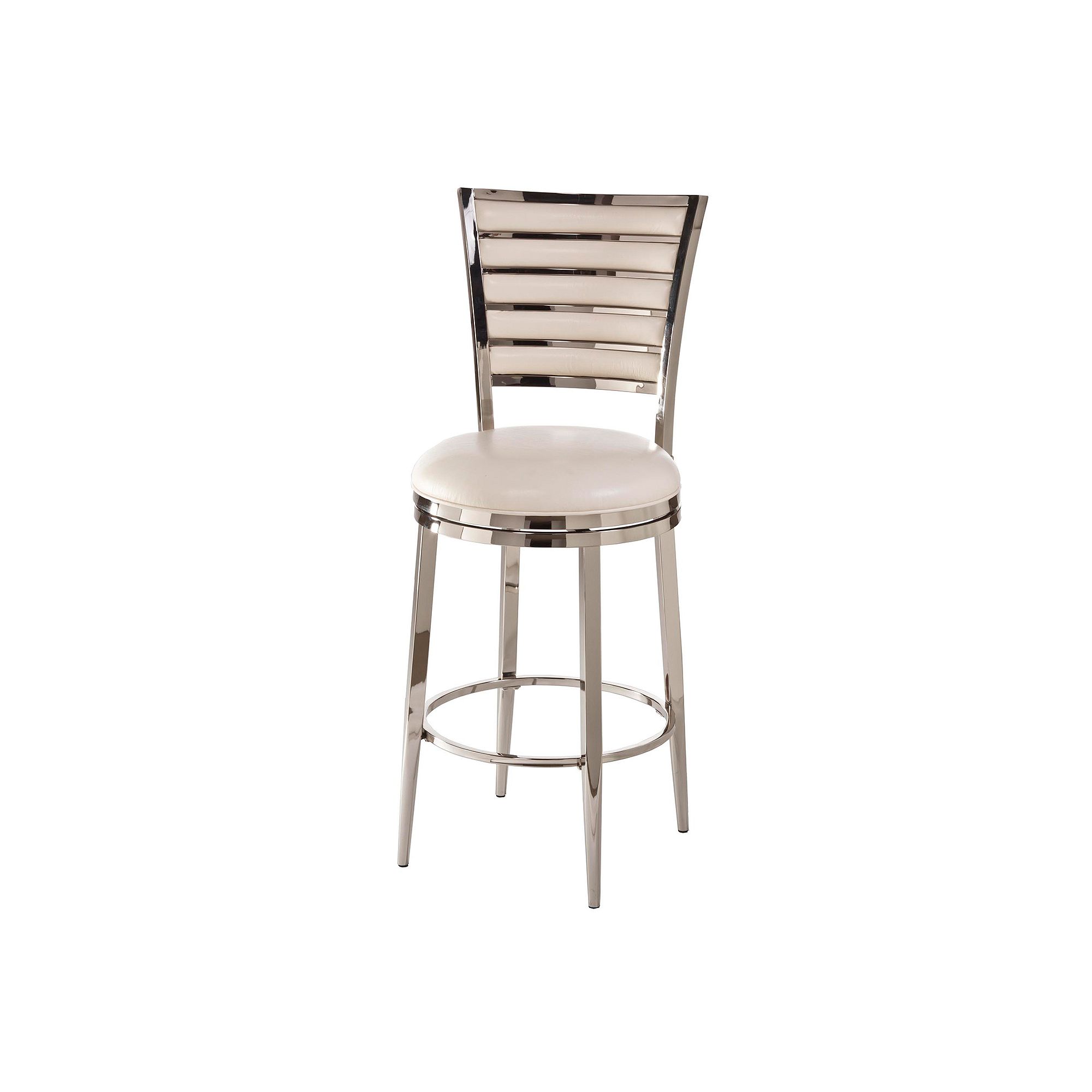 Hillsdale Furniture Rouen Swivel Counter Stool, Gray