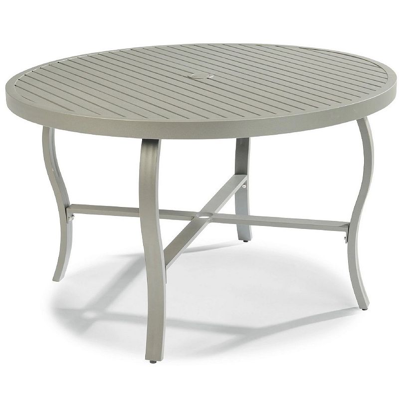 homestyles Slatted Dining Table, Grey