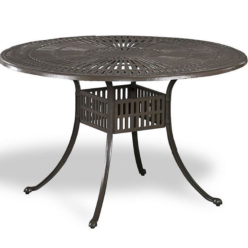 homestyles UV-Resistant Patio Dining Table, Grey