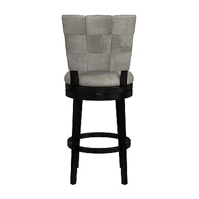 Hillsdale Furniture Kaede Faux Leather Swivel Bar Stool