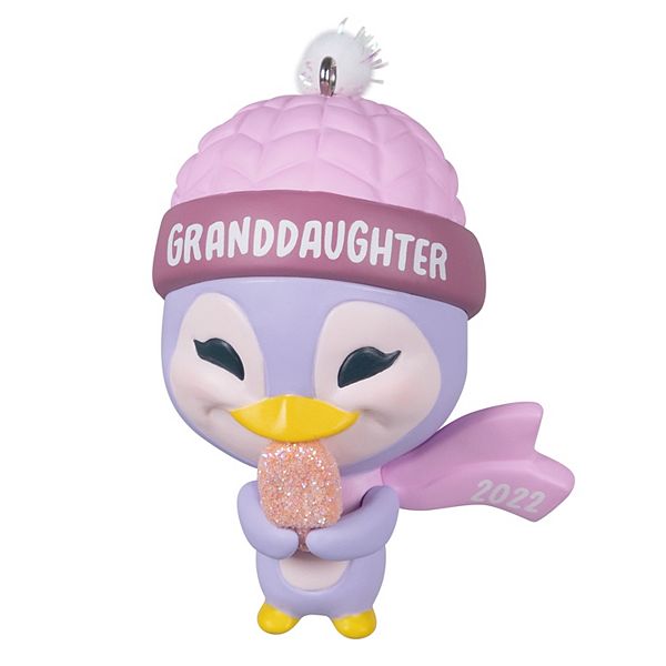 Granddaughter Penguin 2022 Hallmark Keepsake Christmas Ornament