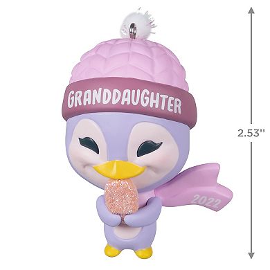 Granddaughter Penguin 2022 Hallmark Keepsake Christmas Ornament