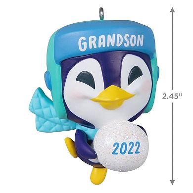 Grandson Penguin 2022 Hallmark Keepsake Christmas Ornament