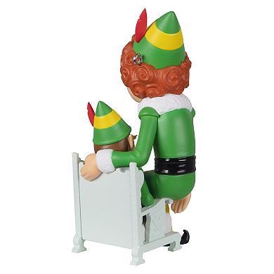 Elf Papa Elf and Buddy the Elf 2022 Hallmark Keepsake Christmas Ornament