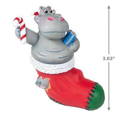 I Want a Hippopotamus for Christmas Musical Hallmark Keepsake Christmas Ornament