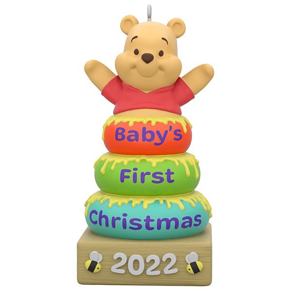 Disney's Winnie the Pooh Baby's First Christmas 2022 Hallmark Keepsake