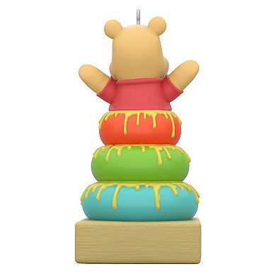 Disney Winnie the Pooh Baby's First Christmas 2022 Hallmark Keepsake Christmas Ornament