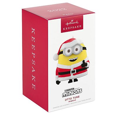 Minions Otto Tune Musical 2022 Hallmark Keepsake Christmas Ornament