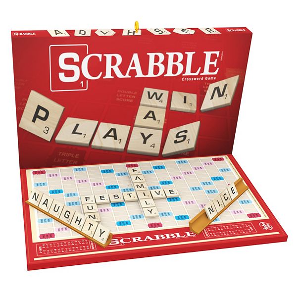 Hasbro Scrabble Family Game Night 2022 Hallmark Keepsake Christmas Ornament