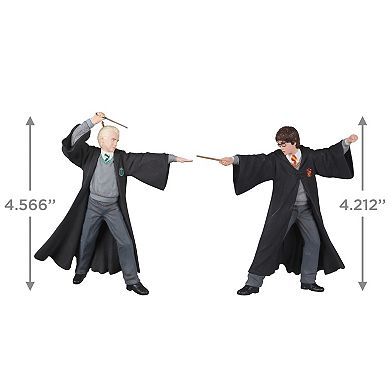 Harry Potter and the Chamber of Secrets The Dueling Club 2-pc. 2022 Hallmark Keepsake Christmas Ornaments