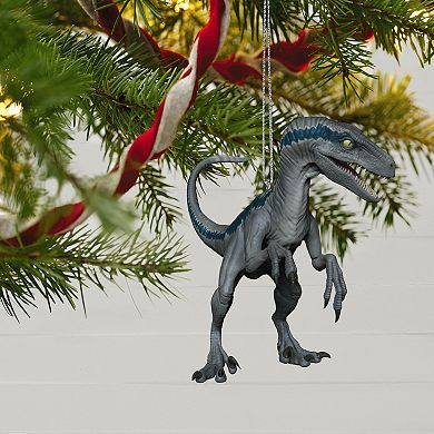 Jurassic World Dominion 2-pc. 2022 Hallmark Keepsake Christmas Ornaments